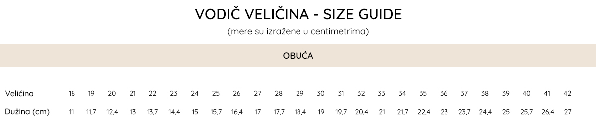 Happy Giraffe - kickers vodic za velicine