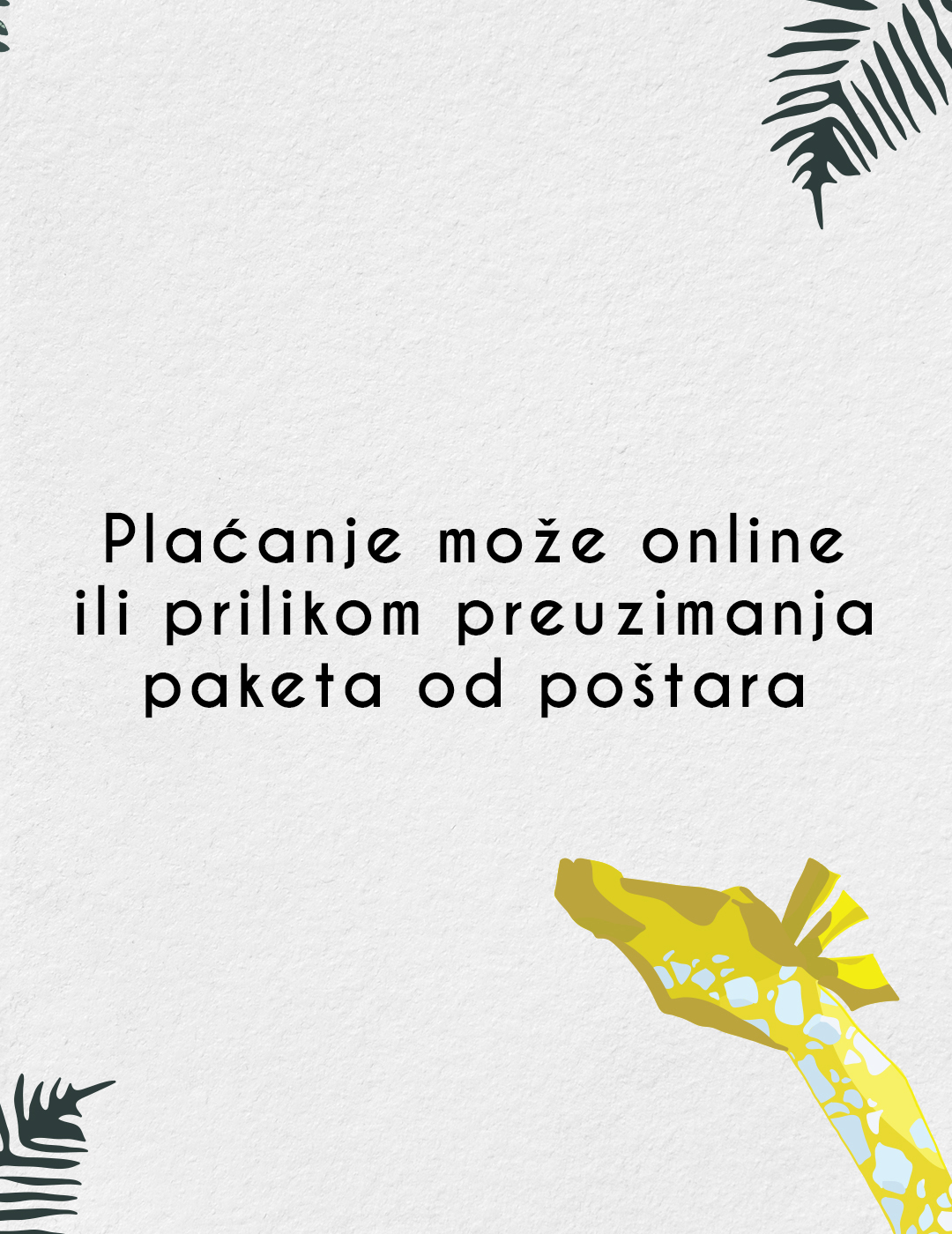 Happy Giraffe benefiti placanje online pouzece
