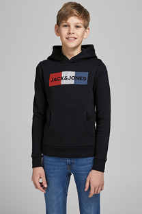 Happy Giraffe Jack & Jones - Crna dukserica sa printom