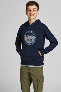 Happy Giraffe Jack & Jones - Tamno plava dukserica sa printom