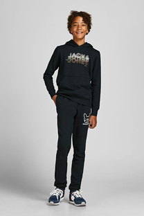 Happy Giraffe Jack & Jones - Tamno plavi donji deo trenerke sa printom psa