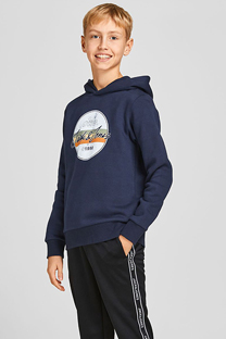 Happy Giraffe Jack & Jones - Tamno plava dukserica sa printom