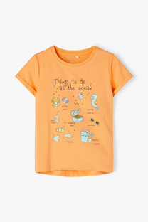 Happy Giraffe NAME IT - Pamučna majica sa printom 103650 