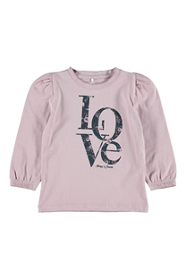 Happy Giraffe NAME IT - Roze dukserica sa printom