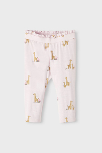 Happy Giraffe NAME IT - Donji deo trenerke sa printom žirafa
