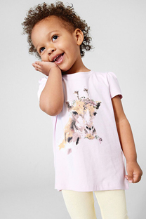 Happy Giraffe NAME IT - Majica sa printom žirafe