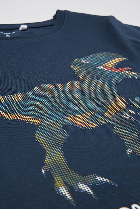 Dukserica sa aplikacijom dinosaurusa Happy Giraffe