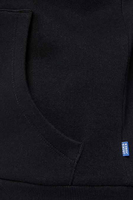 Jack & Jones - Crna dukserica sa printom Happy Giraffe