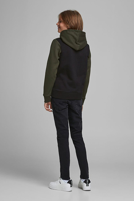 Jack & Jones - Trobojna dukserica sa printom Happy Giraffe