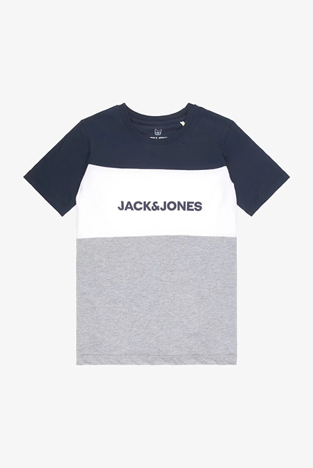 Jack & Jones - Trobojna majica sa printom Happy Giraffe