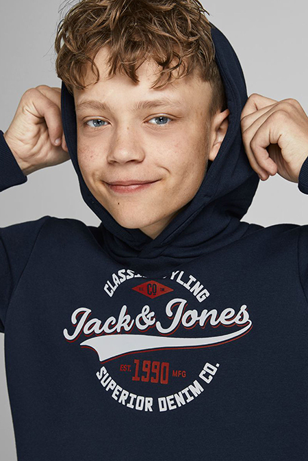 Jack & Jones - Dukserica sa printom Happy Giraffe