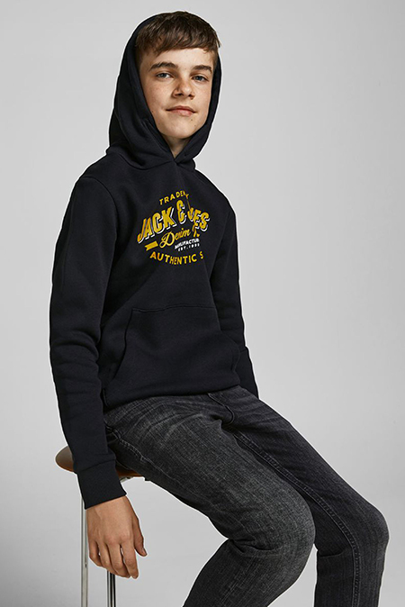 Jack & Jones - Dukserica sa printom Happy Giraffe
