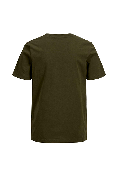 Jack & Jones - Tamno zelena majica sa printom Happy Giraffe