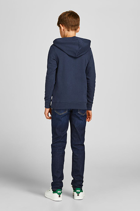 Jack & Jones - Tamno plava dukserica sa printom Happy Giraffe