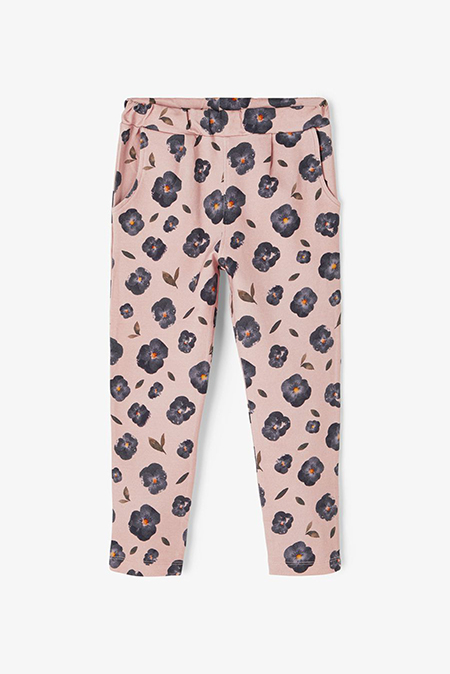 NAME IT - Pamučna trenerka sa cvetnim dezenom 103473 Happy Giraffe