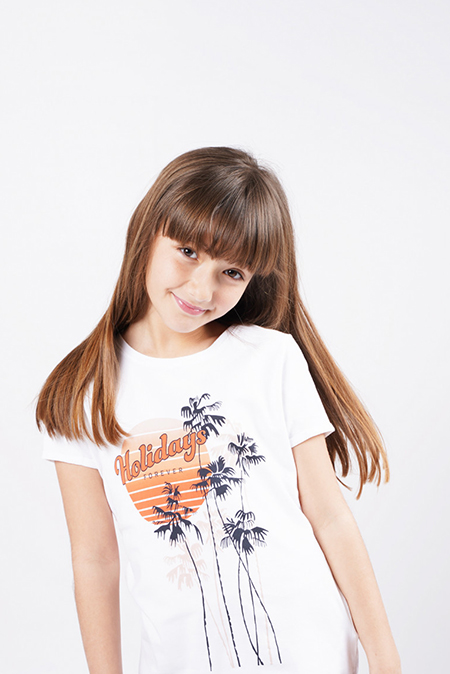 NAME IT - Pamučna majica sa printom 103121 Happy Giraffe