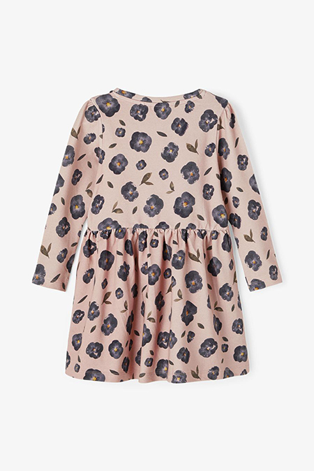 NAME IT - Roze haljina sa cvetnim dezenom 103537 Happy Giraffe