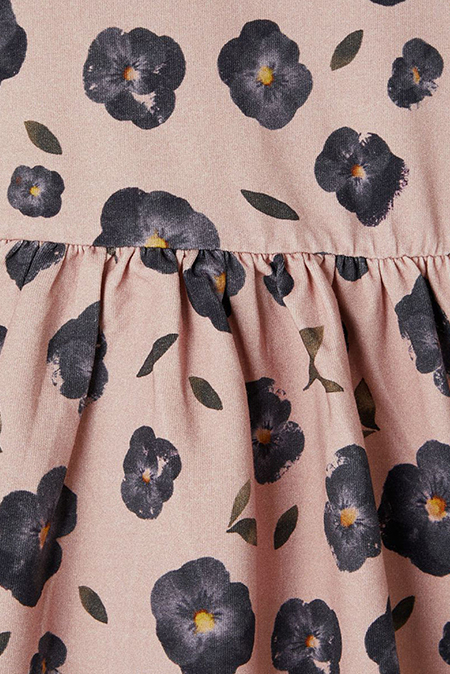 NAME IT - Roze haljina sa cvetnim dezenom 103537 Happy Giraffe