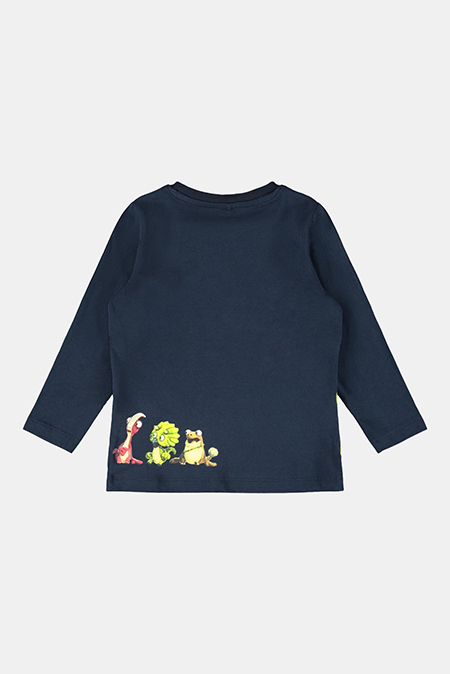 NAME IT - Pamučna dukserica sa printom dinosaurusa 103552 Happy Giraffe