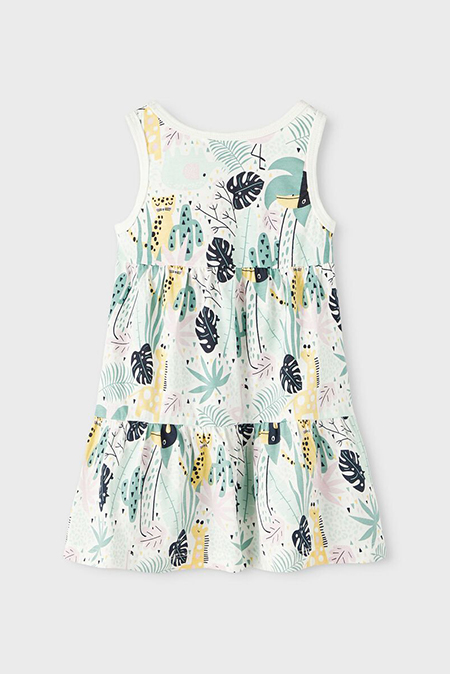 NAME IT - Haljina sa printom lišća Happy Giraffe